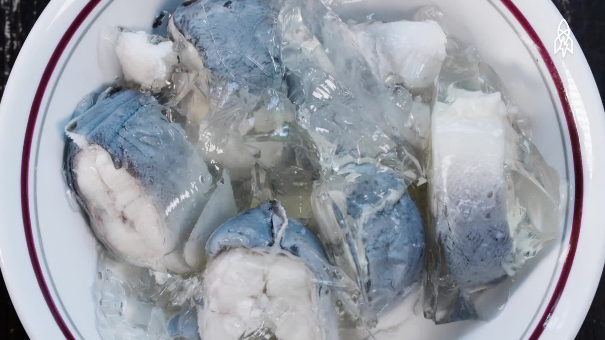 ウナギのゼリー寄せ