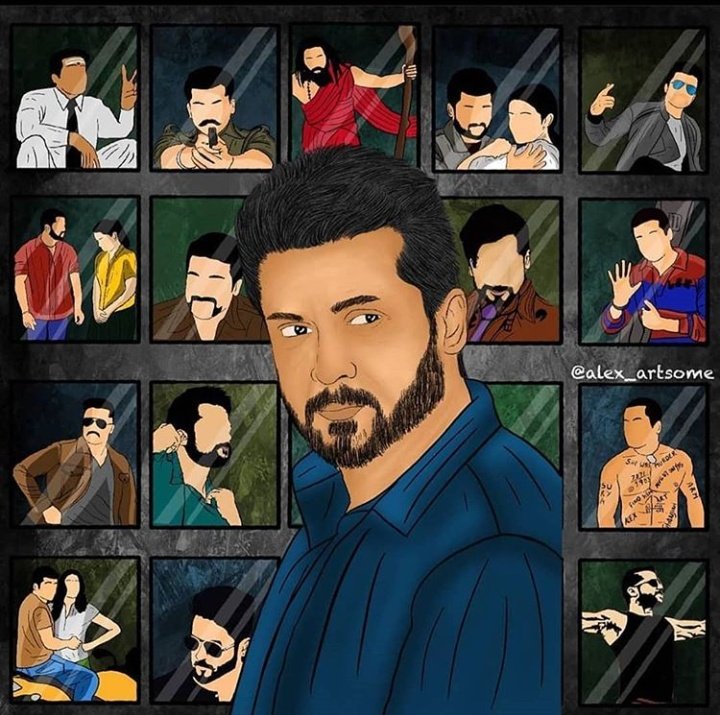 My advance b'day wishes to our talented, experienced, charming Actor <a href="/Suriya_offl/">Suriya Sivakumar</a> 
#HappyBirthdaySuriya #SuriyaBirthdayFestCDP #Suriya #SooraraiPottru