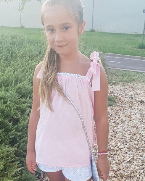 stellamiakids's tweet photo. Sara lleva una camisa + short de la colección Greta.

¡¡Sencillamente preciosa!! 😍😍😍

Muchas gracias Sara por compartir con Stella Mia Kids lo guapísima que vas. ❤️❤️

#modainfantilespañola
#modaniñas #summer #modainfantil #love #girl #fashionkids #modaverano https://t.co/VUFQPoBYgv