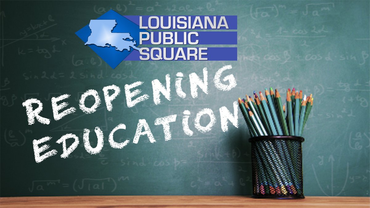 What are the risks of children contracting COVID as well as infecting adults? Find out more tonight as we explore "Reopening Education" 7pm on <a href="/lpborg/">LPB</a> and <a href="/WLAETV/">WLAE-TV</a>.  More:lpb.org/publicsquare.

"Public Square Social Media | Louisiana Public Broadcasting lpb.org/programs/louis…
