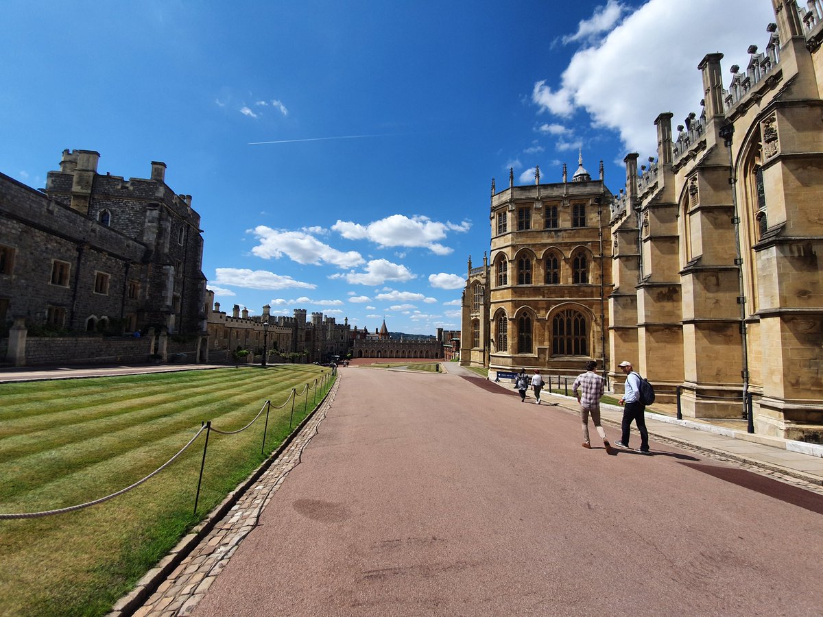 Hard to take a bad picture on days like these! #BritishSummerTime  #WindsorCastle