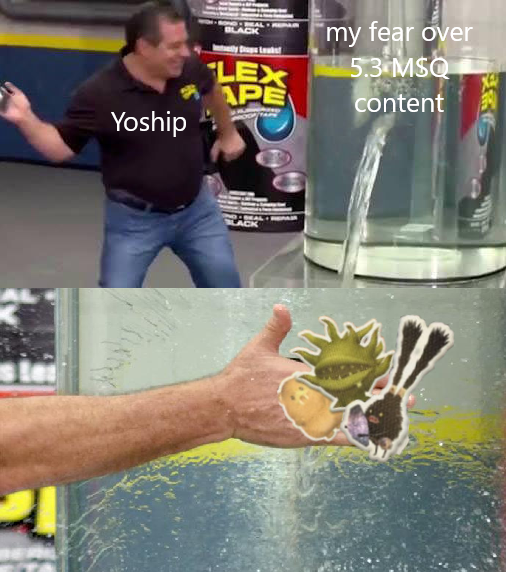 BlueEvilEye's tweet photo. Its honestly too early for this nonsense
Time to cope w #FFXIV memes https://t.co/obgnGmgIZE