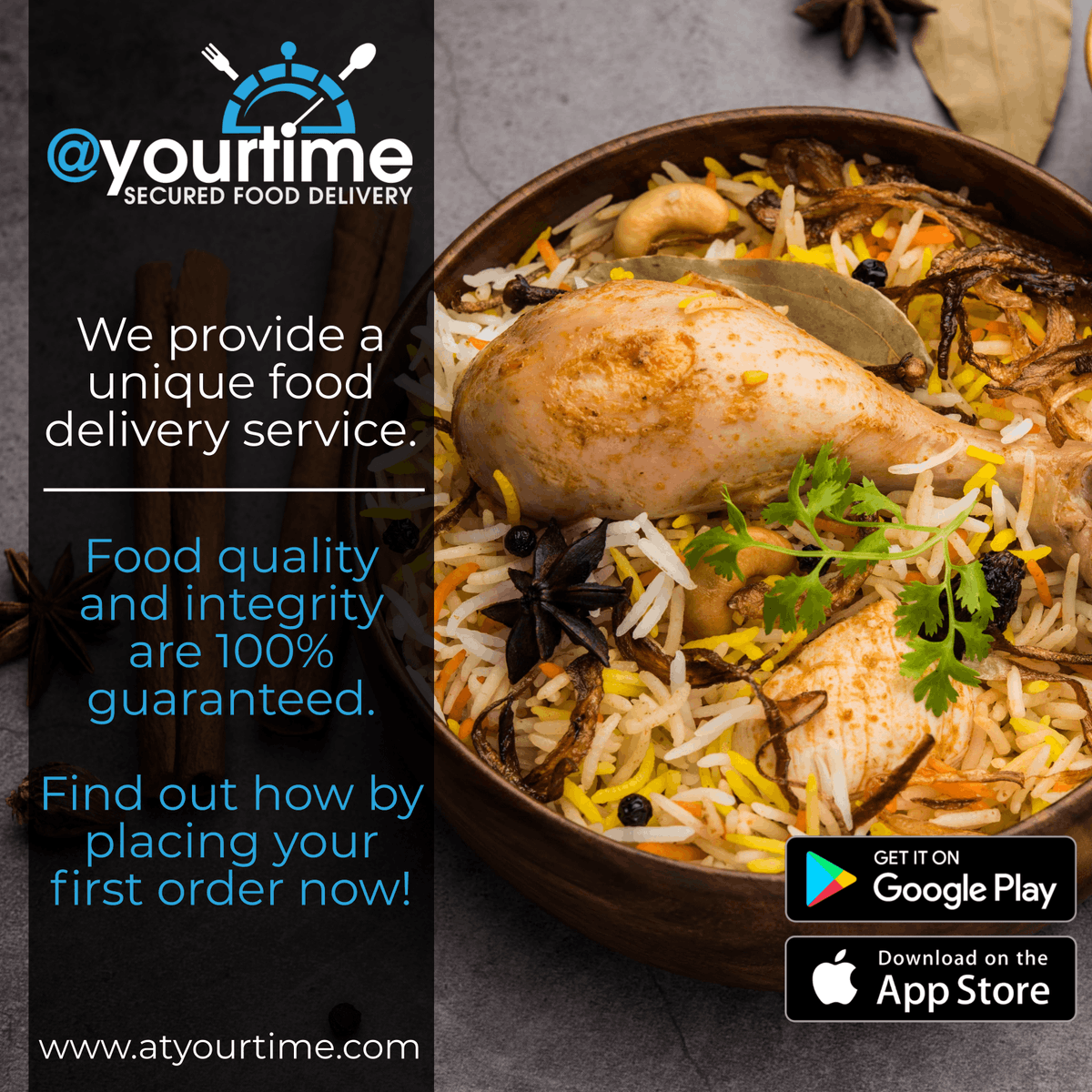 atyourtime's tweet photo. If you want warm, kitchen fresh, and untampered food, then youโve come to the right place. Our secret? Youโll have to visit our website to find out more: https://t.co/fj7WMq5wey
.
#fooddelivery #kitchenfresh #londondelivery #londonfood #londonrestaurant #londontakeaway https://t.co/W8wG7ztXht