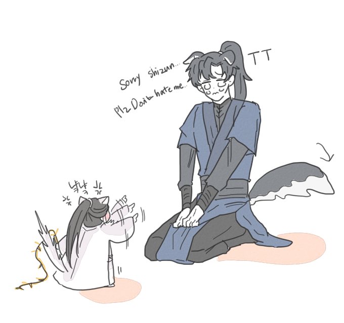 mangmujjang's tweet photo. 짝고 소듕
#2ha #二哈和他的白猫师尊 https://t.co/knmwfi0w5H