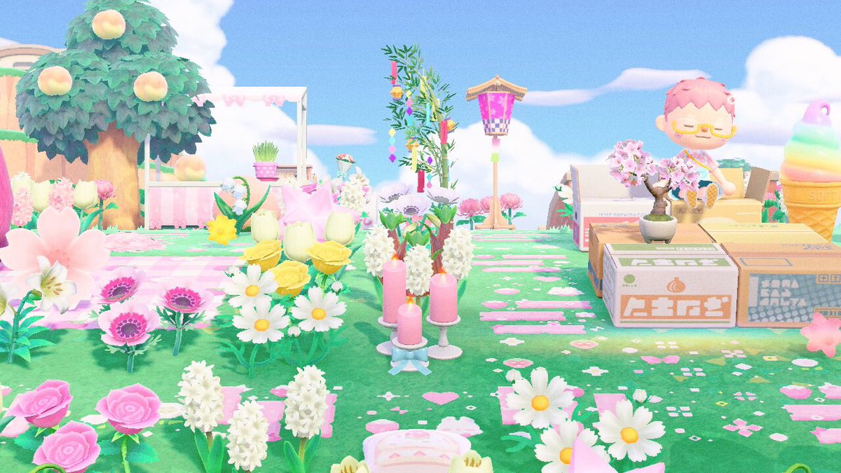 made a few changes to the pond area ✨⭐️🍦