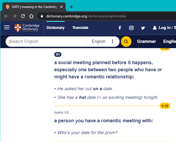 Disclaimer: What is a date?Google: a social or romantic appointment or engagement.Cambridge: a social meeting planned before it happens, especially one between two people who have or might have a romantic relationship:Merriam-Webster: an appointment to meet at a specified time