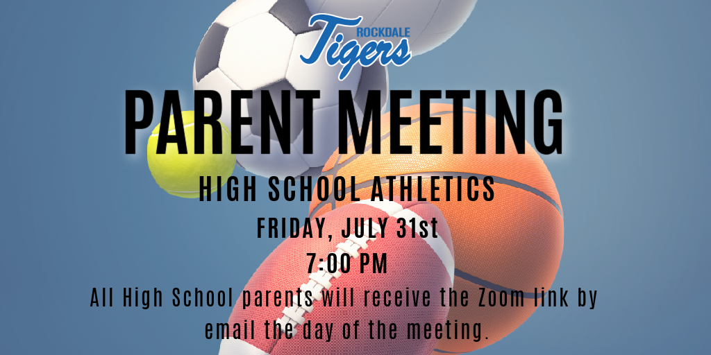 Parent Meeting for High School Athletics