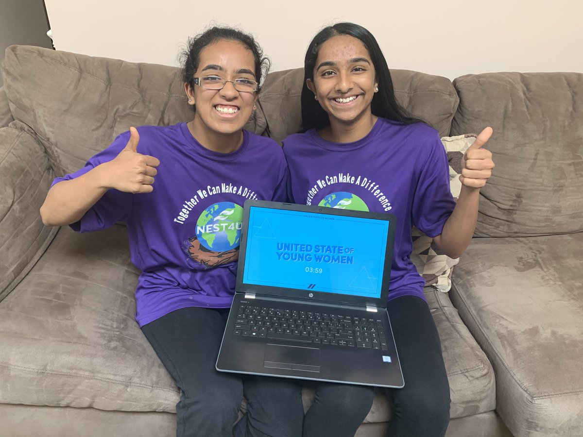 joinnest4's tweet photo. Excited to attend the @USOWomen online convention that empowers & centers young voices! Can’t wait to hear from awesome #WomenLeaders in this #VirtualExperience over the next three days! #NEST4US #USOW #Leadership #UnitedStatesofYoungWomen #Empowerment #VoiceofYouth #Activism https://t.co/JH96jWU6gK