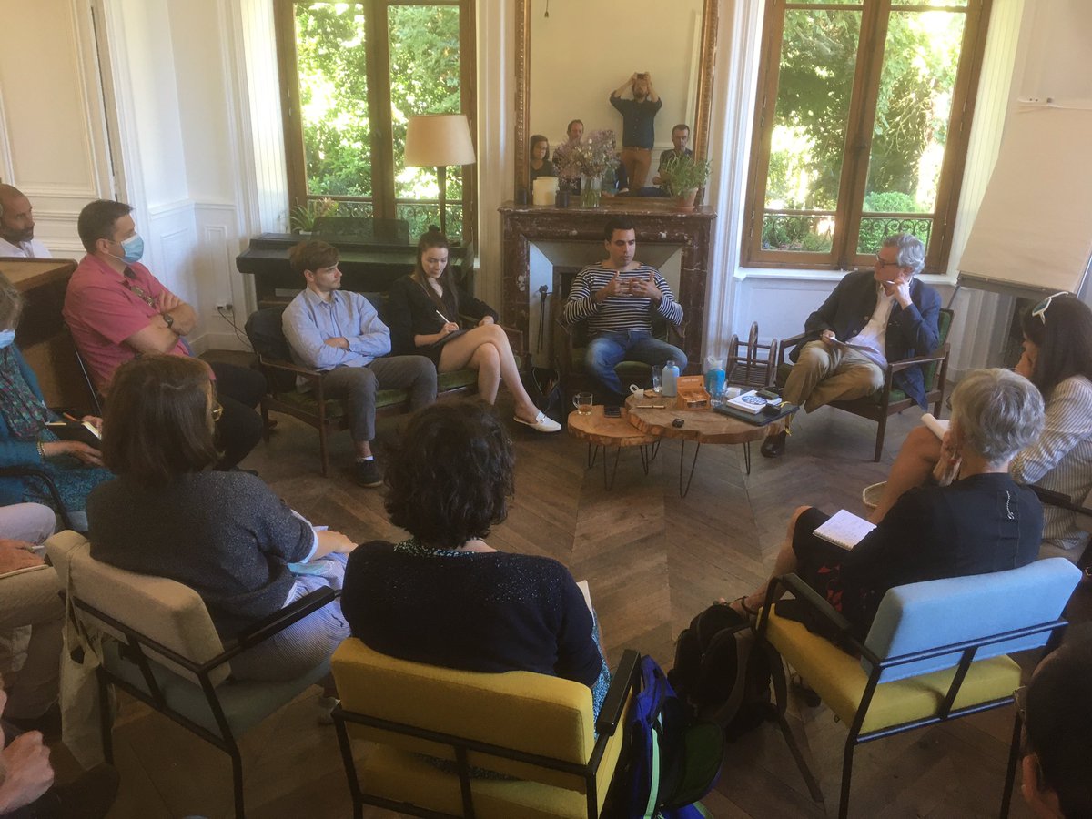 Inspirante conférence de clôture du tour <a href="/SuperFrance5/">SuperFranceTour</a> à #Plouha avec <a href="/idrissaberkane/">Idriss J. Aberkane Ph.D x3</a> et Gunter Pauli !