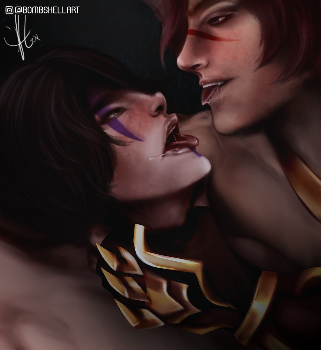 alexxconstan's tweet photo. Eu me tornei o que eu mais temia: shippeiro de LOL.
Tomem um yaoizão aí pra vocês de Settphel

Dêem aquele RT + Fav pra ajudar o amiguinho.

#Sett #Settxaphelios #Aphelios #LeagueOfLegends #LeagueOfLegendsFanArt  #Settphel #League_of_Legends #yaoi #yaoijam #BDSM #lol #NSFW https://t.co/aaesTYicNy