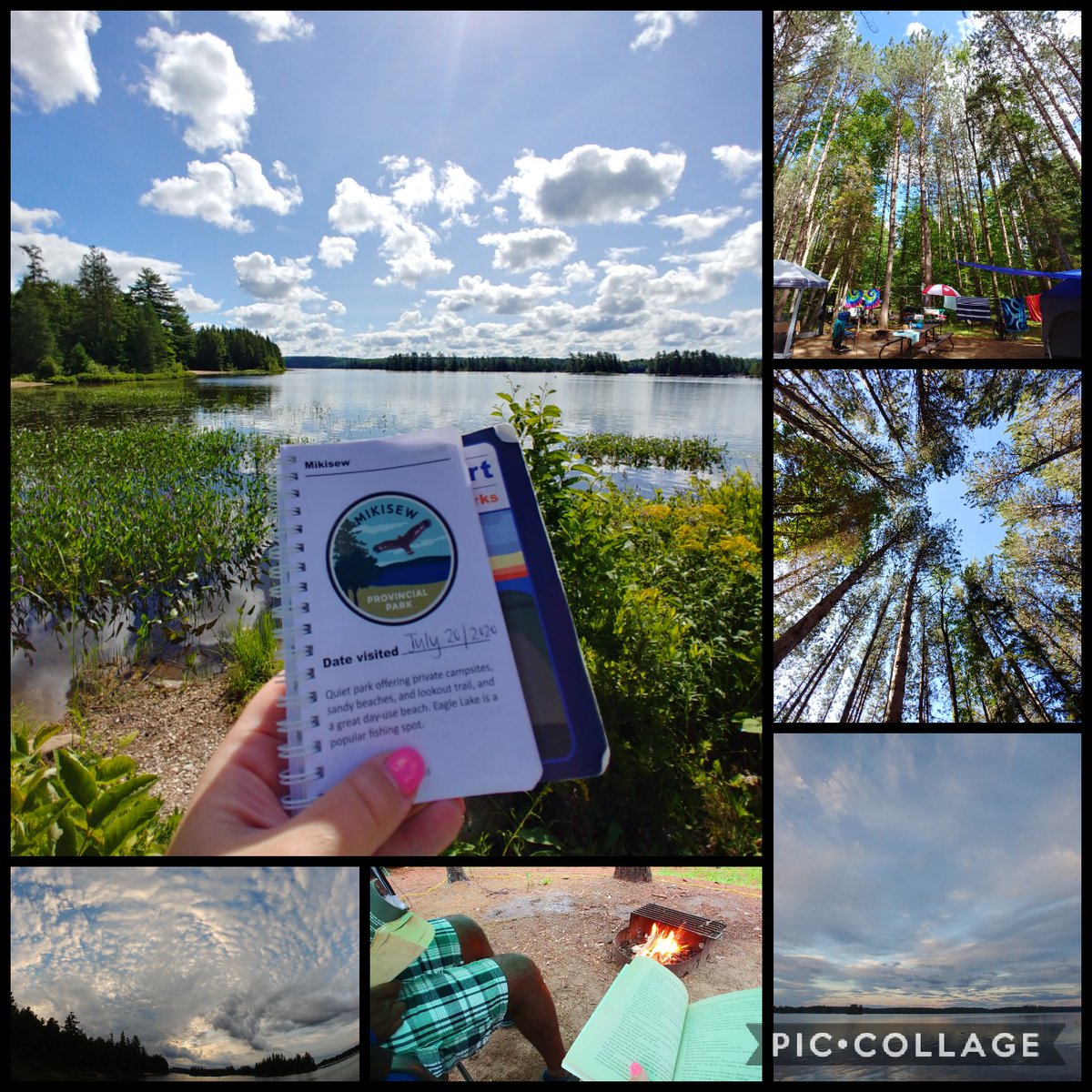 CassH82's tweet image. Day 3 of 5 of camping @MikisewProvPark @OntarioParks #makingthemostofeveryday #camping2020 #parkspassport #newsticker