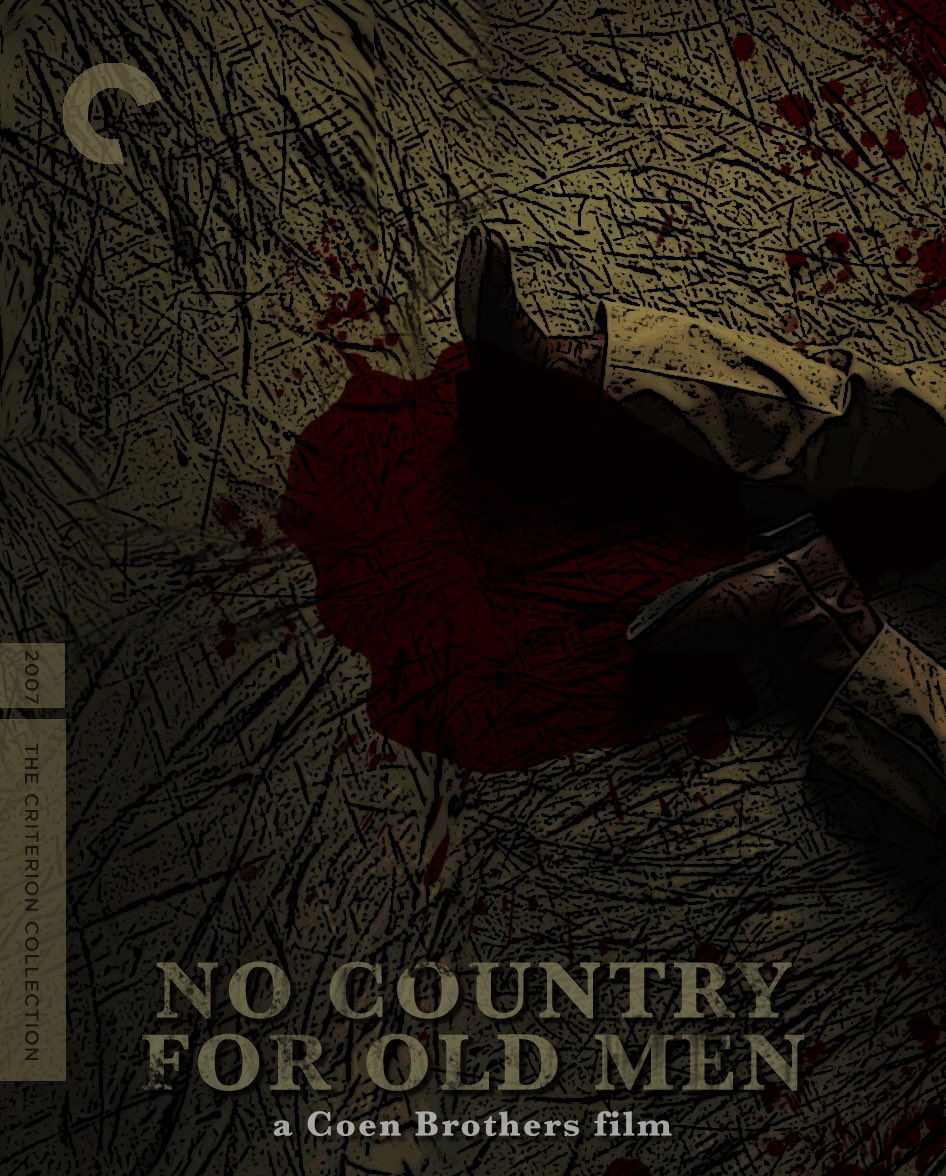 Some  @Criterion covers I designed for NO COUNTRY FOR OLD MEN