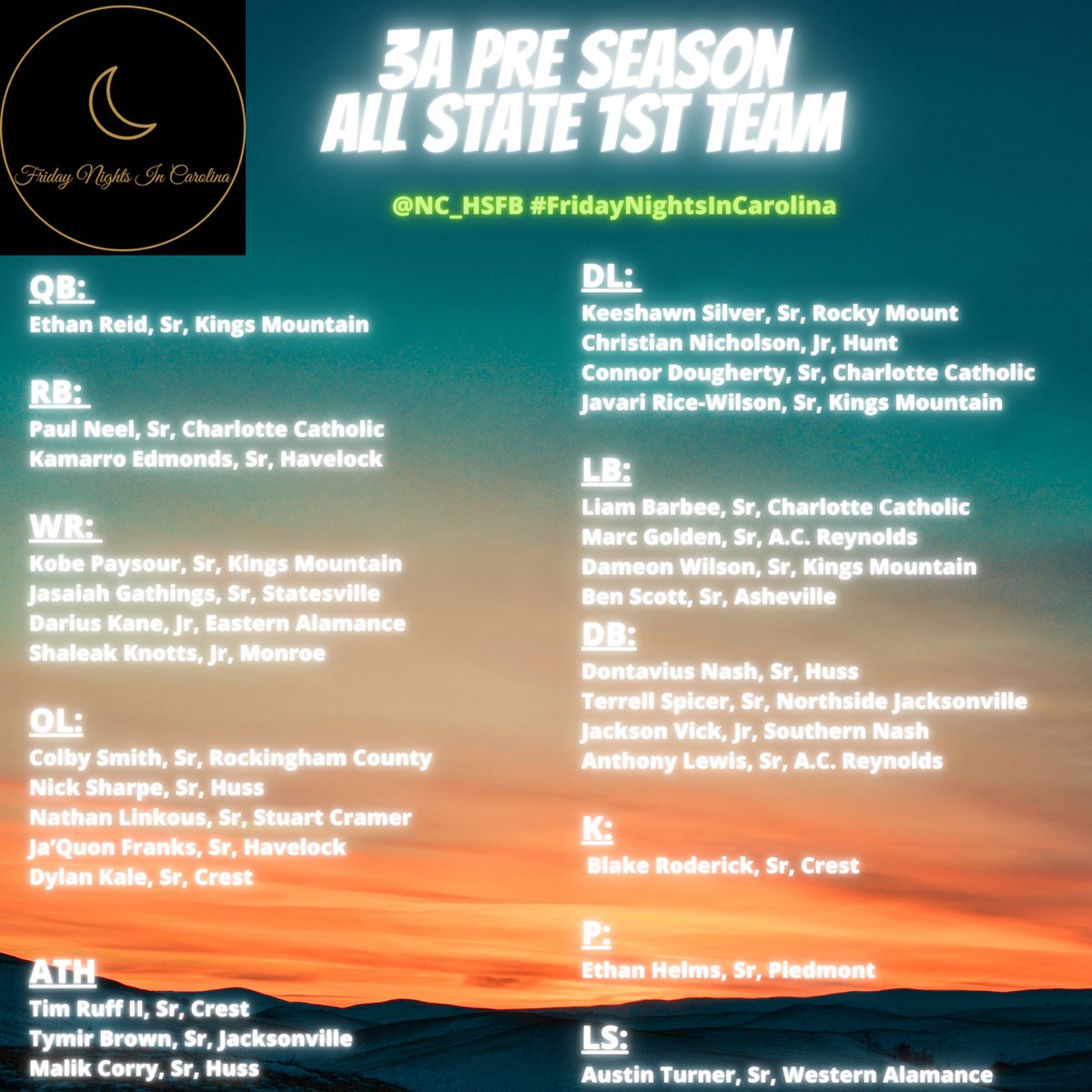 𝙁𝙧𝙞𝙙𝙖𝙮 𝙉𝙞𝙜𝙝𝙩𝙨 𝙞𝙣 𝘾𝙖𝙧𝙤𝙡𝙞𝙣𝙖 tweet media