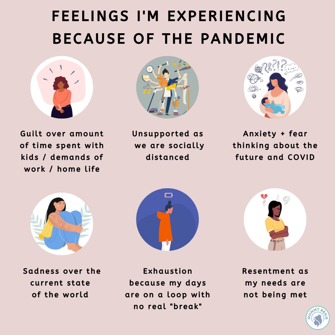 Given the circumstances and lack of support across many facets, it’s even easier to feel siloed during this time. #maternalmentalhealth #covidimpacts