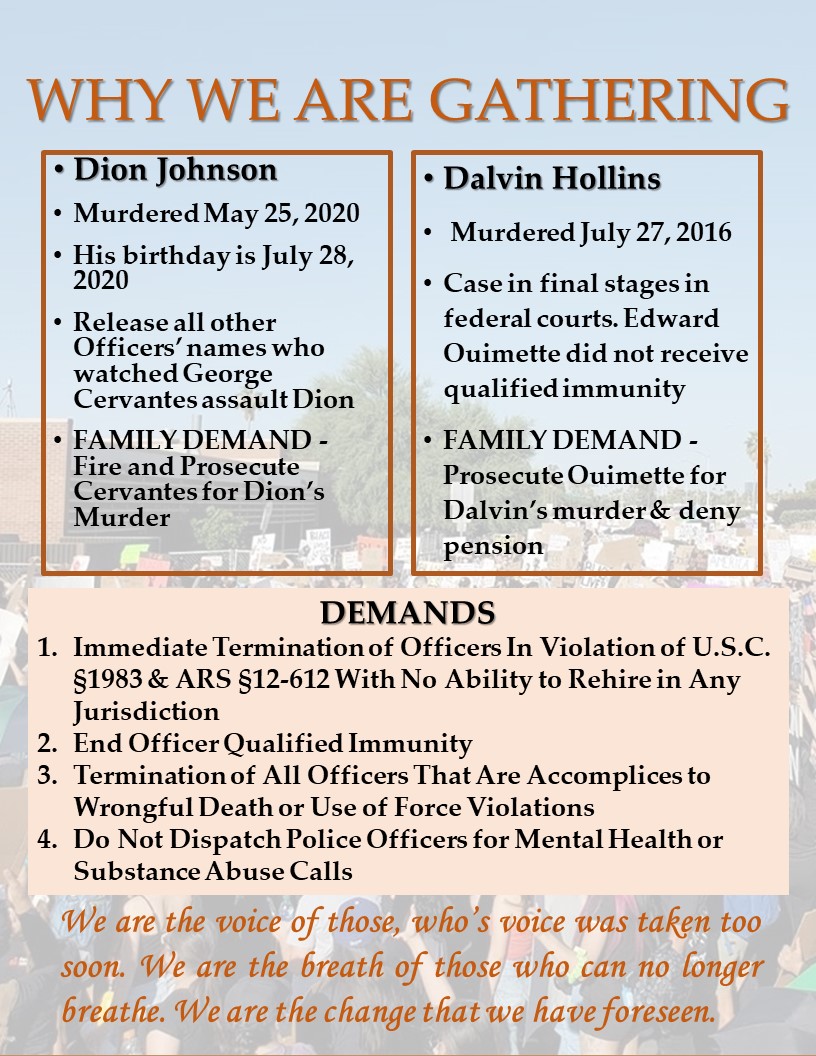 Black Lives Matter Phoenix Metro tweet media