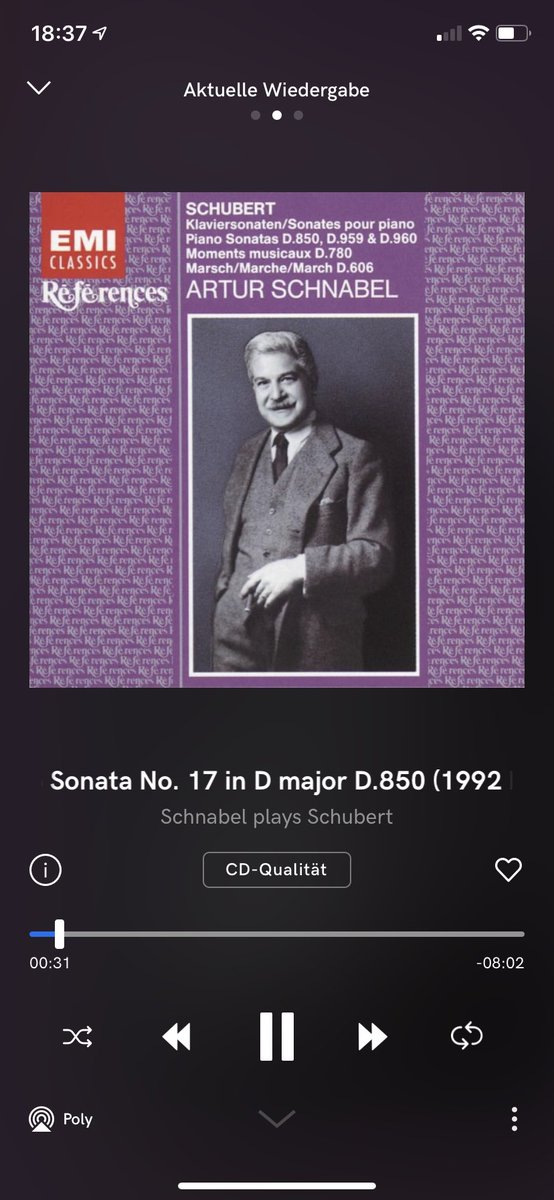 andreas_1403's tweet photo. Joining Artur #Schnabel playing #Schubert‘s piano sonatas on my sunny terrace. Wonderful on @qobuz via @ChordAudio #mojopoly; @audioquest #GoldenGate; @lehmannaudio #drachenfels; @Grado GH4 !
@AnkeStaffeldt @Fredsworldview https://t.co/936jBGghJb