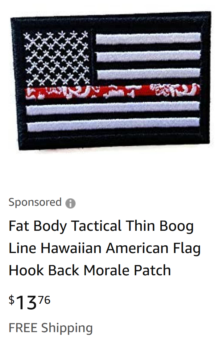 A tipster emailed me this morning to note that  @amazonis selling some merch for the anti-government boogaloo movement.I looked for myself and SURE ENOUGH.