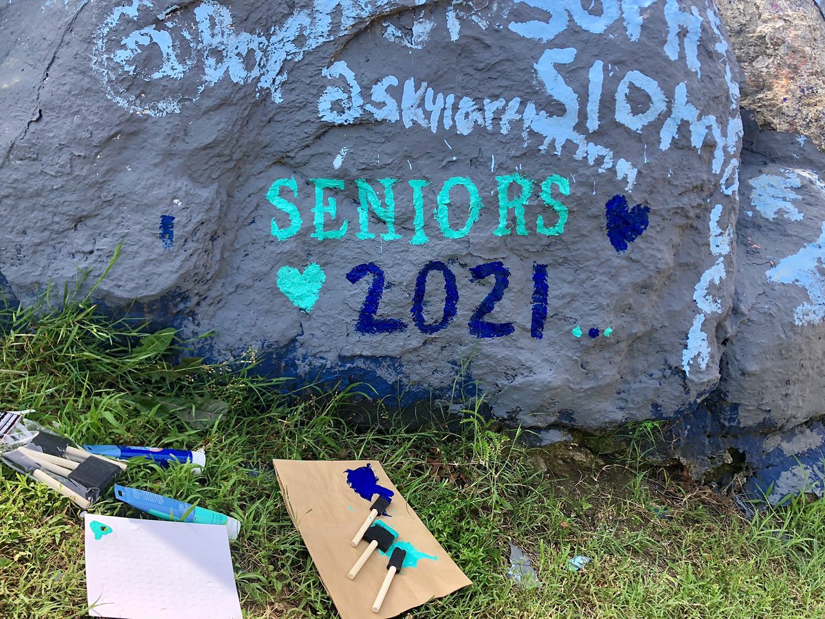 Until you can paint them...our rocks are your rocks! We love you, 2021! #dulaneystrong #dulaneytogether <a href="/DulaneyHigh/">Dulaney High School</a> <a href="/DulaneyLibrary/">Dulaney HS Library</a> <a href="/Dulaney_Lions/">Dulaney Athletics</a> <a href="/DulaneyPTSA/">Dulaney PTSA</a> <a href="/BaltCoPS/">Baltimore County Public Schools</a> <a href="/dulaneyyearbook/">Dulaney Yearbook</a>