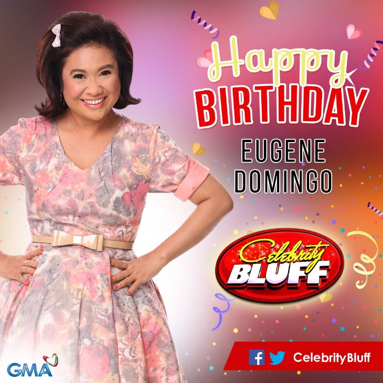 Happy Birthday to our Kapuso comedienne and star of and Ms. EUGENE DOMINGO! 