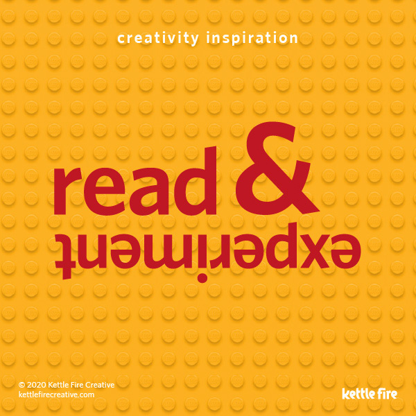 kettlefirecr's tweet photo. Six tips to boost your creativity on demand: #2 Read and experiment. https://t.co/jHBS1lKrMN