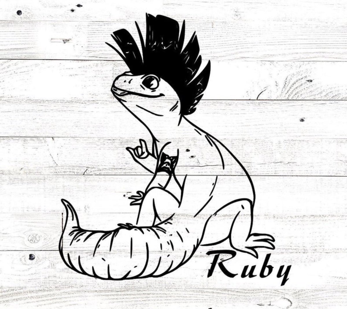 ageckoandhispjs's tweet photo. Is your Leopard Gecko a little Punk Rock Cutie? This decal design was inspired by my little sister Ruby who we call our little Punk Rocker, and is now available in our Etsy Shop https://t.co/5ILrkp8ZBg
#leopardgeckos #reptiles #leopardgeckodecal #reptileaccessories #tankdecor https://t.co/I0blnZwSxM