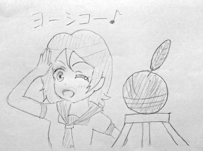 一昨日のデフォルメAqoursの続き!今日は曜&エンジェルのバトンタッチ!!……ん?

#lovelive #ようよし #津島善子
#アニメ好きと繋がりたい 
#絵描きさんと繫がりたい 