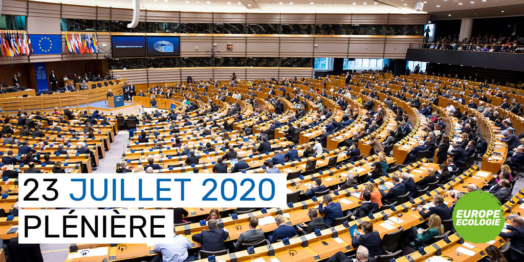 [THREAD] Demain, en plénière, les député·e·s européen·ne·s voteront une résolution en réponse à la proposition de budget et de plan de relance faite par le Conseil. Cette résolution a été cosignée par cinq des sept groupes du Parlement européen.  #EUCO  #EPlenary 1/