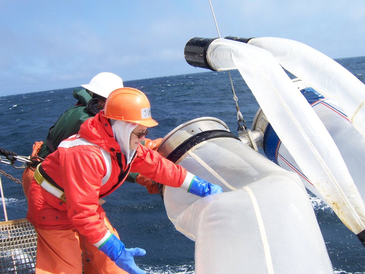 Scientists in PMEL &  @NOAAFisheries' EcoFOCI program study the health of Alaskan and North Pacific ocean ecosystems + fisheries. Their data helps scientists and resource managers understand fish populations’ current status and predict how it might change. 