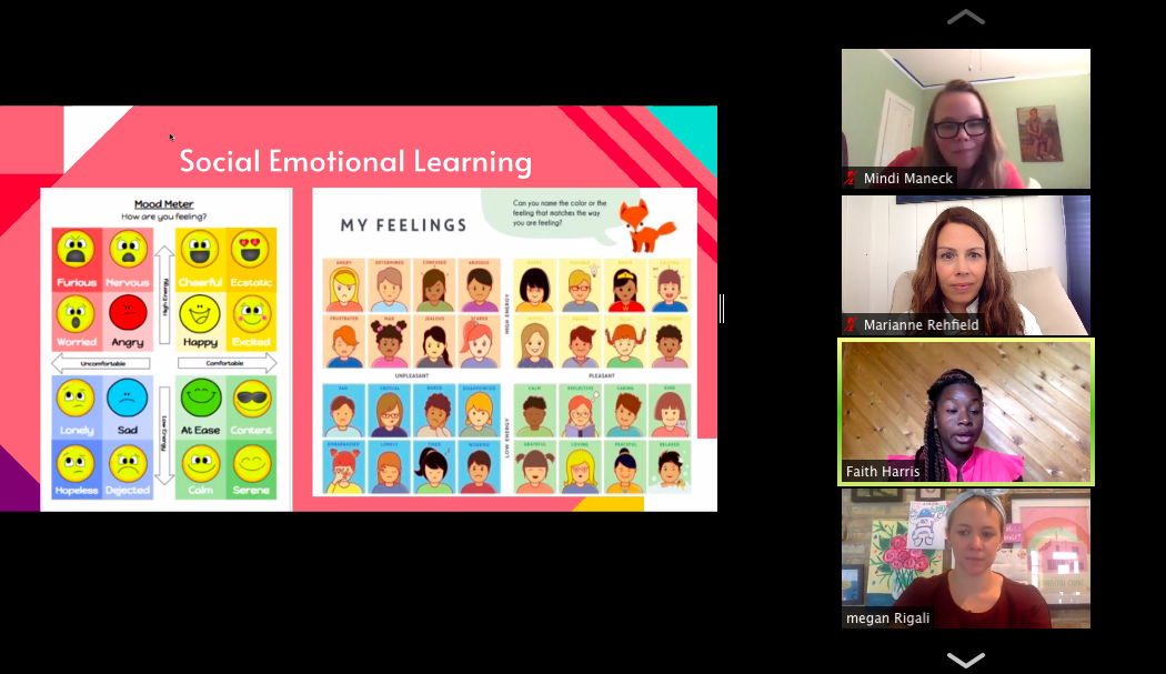 MrsRehfield's tweet photo. @MsHarrisD97 and @mbrigali teach us that SEL check-ins are going to be vital to learning about our students this year.  These graphics help students describe their feelings. #edmentumIL #HolmesHawks @OakPark97 https://t.co/bgRfWaaQUM