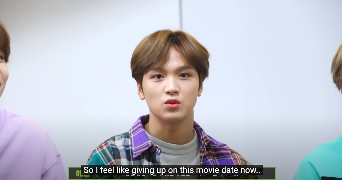 [NCT TMI / Seasonies Like This 127 Ep. 6 181126 (uploaded)]] Mark’s busy and they weren’t able to watch movies. Haechan said he feels like giving up on movie dates now :(   #MarkHyuck