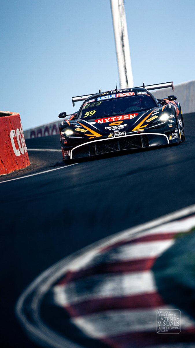 LazenbyVisuals's tweet photo. A few shots of the 59 Racing @McLarenAuto that took the Silver Class win at the @Bathurst12hour back in February. Driven by - @FraserRossR, @martinkodric and @dom_storey. @GTendurance_de @customerracing #mclaren #motorsport #bathurst https://t.co/mPejpxXyCX