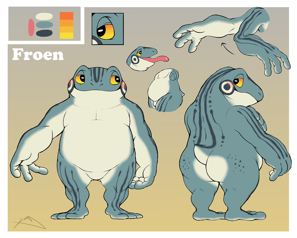 ZiRannn's tweet photo. Yeah my first oc—Froen！
Chubby frog boy~ https://t.co/lkP4tlDZXY