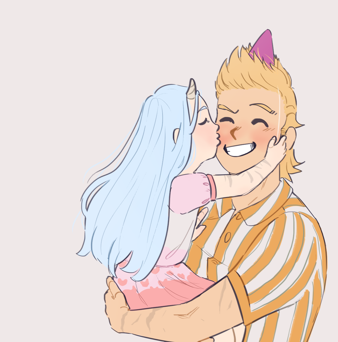 NeEshDedDoest's tweet photo. Когда-нибудь я научусь в анатомию и #Mirio станет получатся лучше
А еще я не умею в детей, так что #Eri тоже не очень получилась, спасибо за внимание #BNHA  #MHA https://t.co/ZdudUdn15K