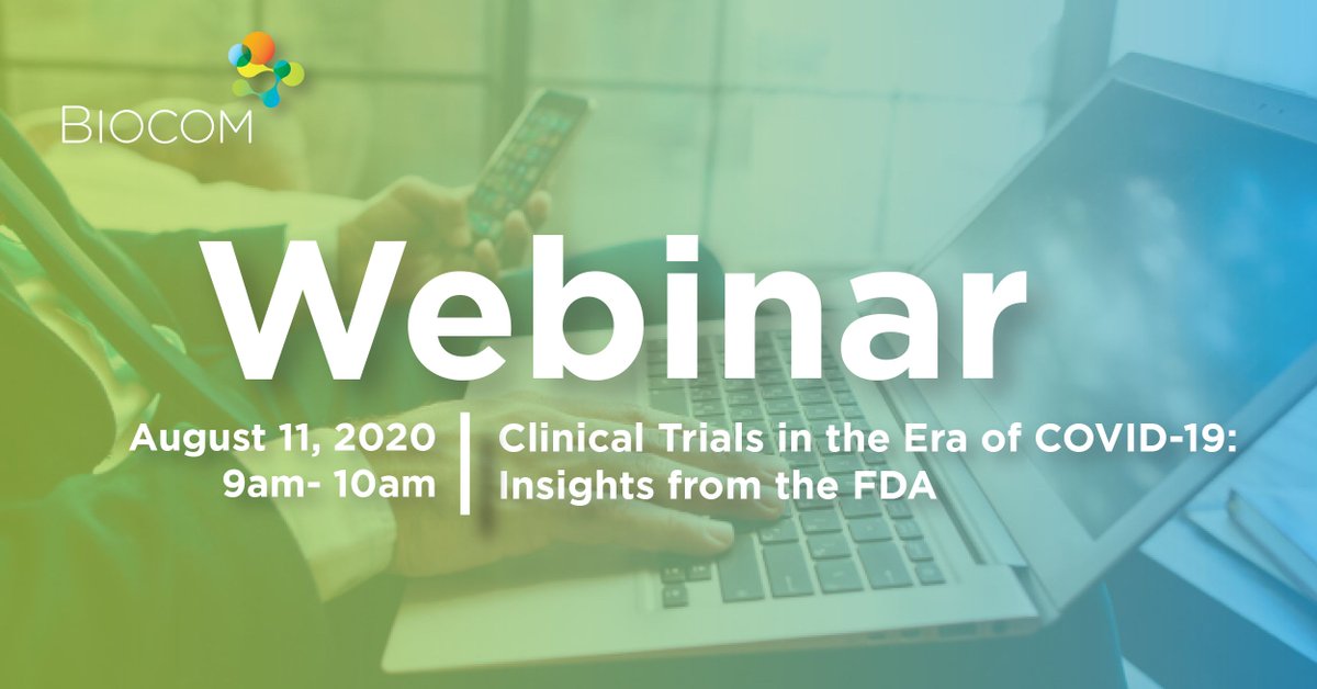 Biocom's tweet photo. The challenges brought on by the COVID-19 pandemic have caused many life science companies to reconsider clinical trial timelines and operations. Learn how to overcome these challenges and others: https://t.co/cSlZSYifYt https://t.co/feVvM3hiCB