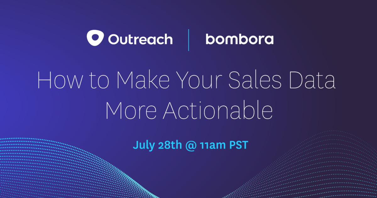 outreach_io's tweet photo. The NEW @bomboradata @6senseInc and @G2dotcom #OutreachGalaxy integrations set a new standard for #accountbasedselling workflows! Register for the webinar to learn more: https://t.co/drz8957Fek
#accountbasedsales #ABS https://t.co/fR4OnCmNCb