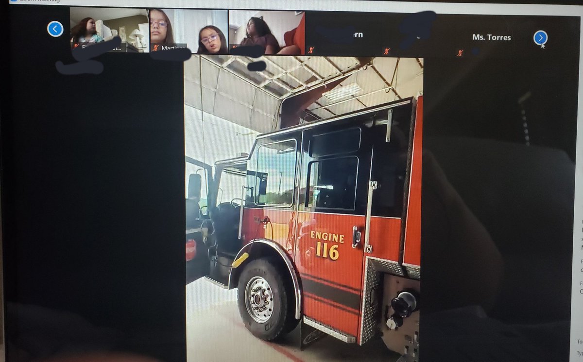 MrsJulieOrtiz's tweet photo. Had a great field trip to District 7 Fire Rescue Station. Thank you to Firefighter Jacobs and Stanphill for the experience. Thank you for joining us @MsTorres813 @nuttfirstgrade @Stahlman_Teach #projectschool #elrodss #NISDSummerLearning https://t.co/DySpkTHyw5
