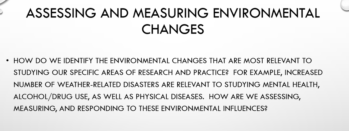 issupnet's tweet image. 3/4 How can we assess and measure environmental changes  in #prevention research and practice? Join the discussion here: issup.net/node/9974 
#SPRconf2020 #Prevention #DrugPrevention #Environment #place