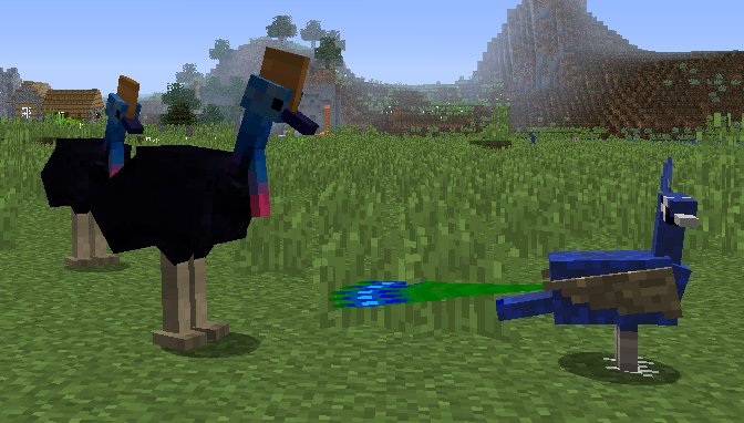 MCPEBeta_info's tweet image. RETWEET if you'd like to see more Exotic Birds added in #Minecraft!