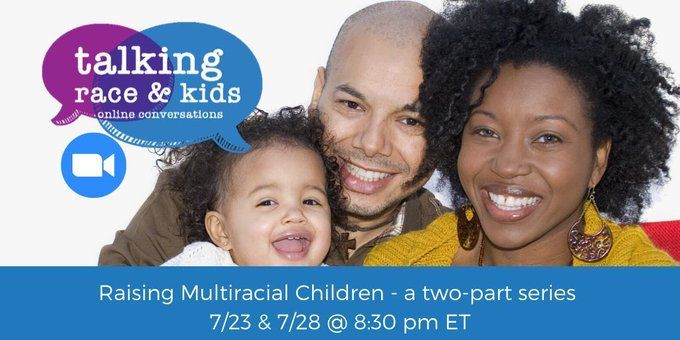 NewMoonGirls's tweet image. Register to join the webinar, Raising Multiracial Children, Part 1: Examining the Complexity of Multiracial Identity being held by @RaceEmbrace on 07/23. Guests will  discuss #multiracialidentity, mono/racism &amp;amp;  #antiBlackness in #mixedfamilies and more! buff.ly/3hj2ghY