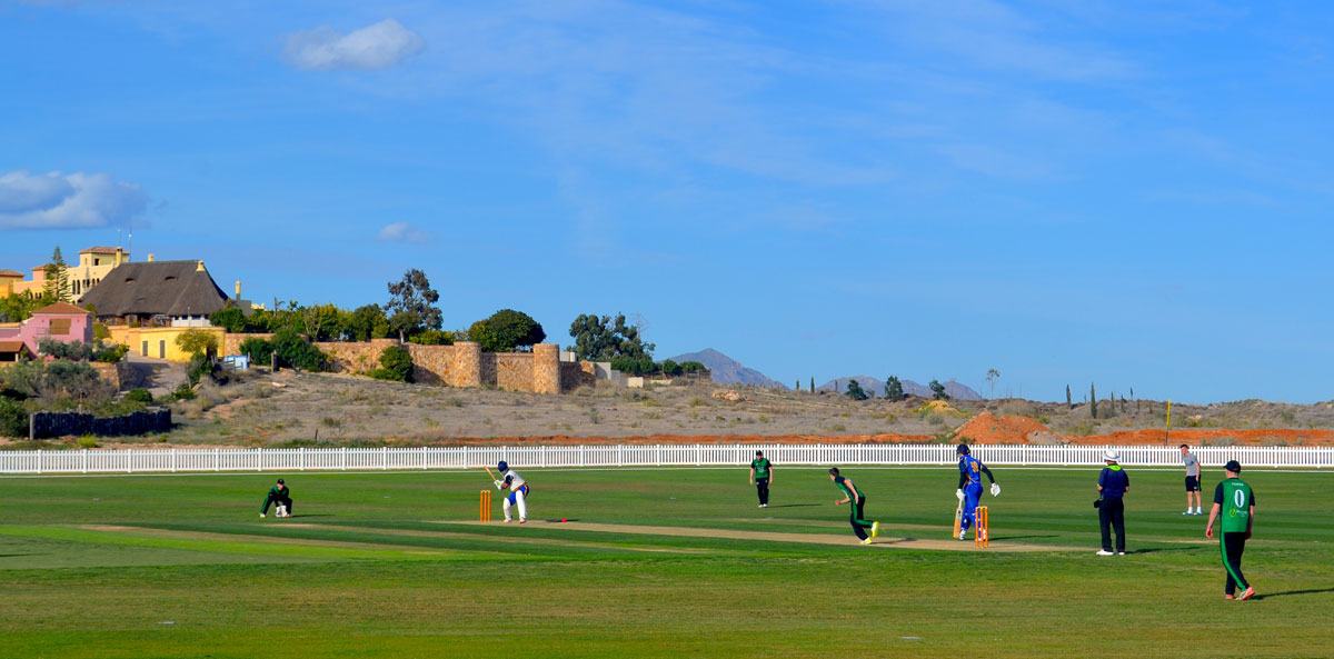 DSCricketSpain's tweet photo. ππ The Desert Springs Winter Club 8 Aside. Come and play some cricket in the sun this winter. The closest you'll get to 'Christmas Cricket' so close to the UK - a cracker of an event, not to be missed. βΉοΈhttps://t.co/qSZZxDsOtC #cricket #cricketholiday #crickettraining https://t.co/8YRpIfkfXL