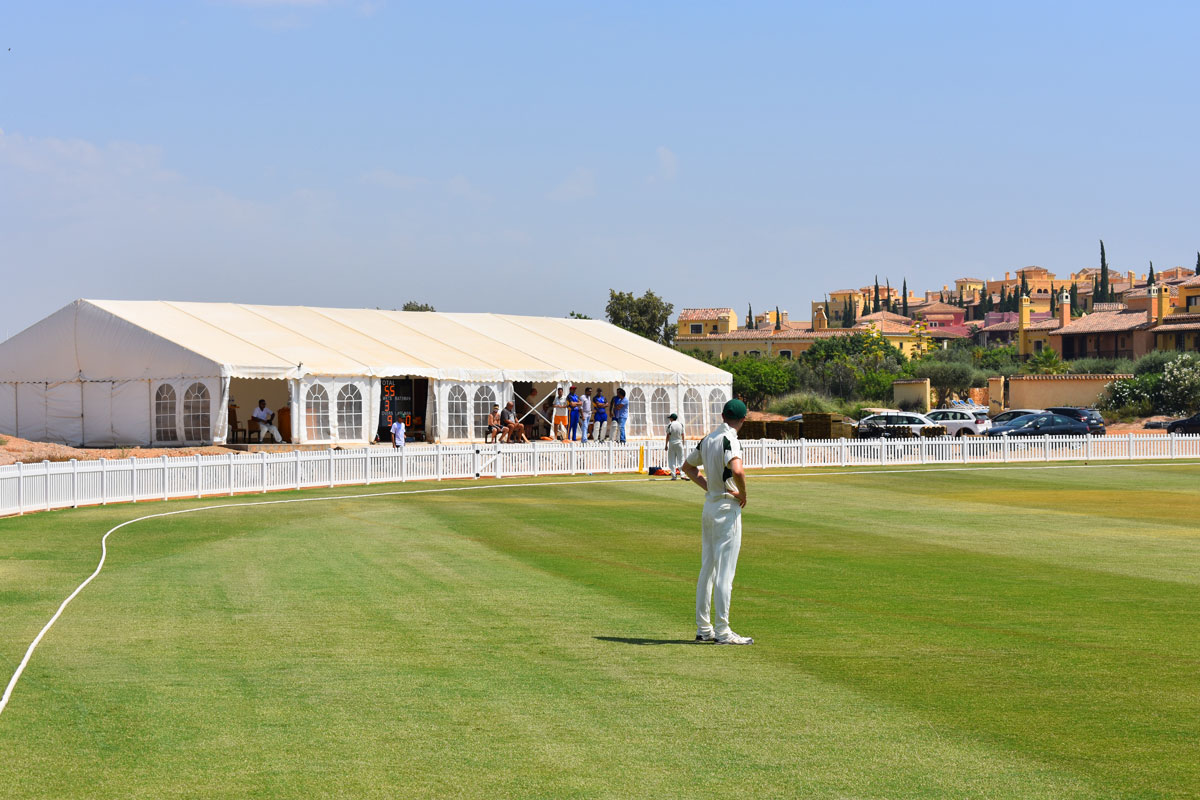 DSCricketSpain's tweet photo. ππ The Desert Springs Winter Club 8 Aside. Come and play some cricket in the sun this winter. The closest you'll get to 'Christmas Cricket' so close to the UK - a cracker of an event, not to be missed. βΉοΈhttps://t.co/qSZZxDsOtC #cricket #cricketholiday #crickettraining https://t.co/8YRpIfkfXL
