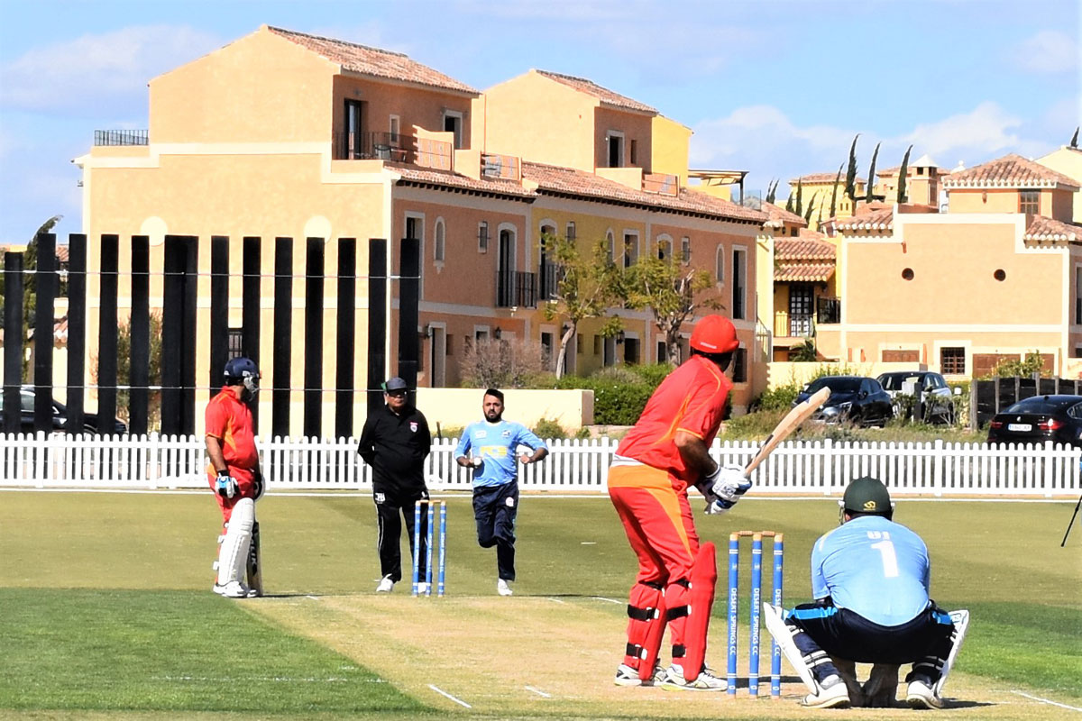 DSCricketSpain's tweet photo. ππ The Desert Springs Winter Club 8 Aside. Come and play some cricket in the sun this winter. The closest you'll get to 'Christmas Cricket' so close to the UK - a cracker of an event, not to be missed. βΉοΈhttps://t.co/qSZZxDsOtC #cricket #cricketholiday #crickettraining https://t.co/8YRpIfkfXL