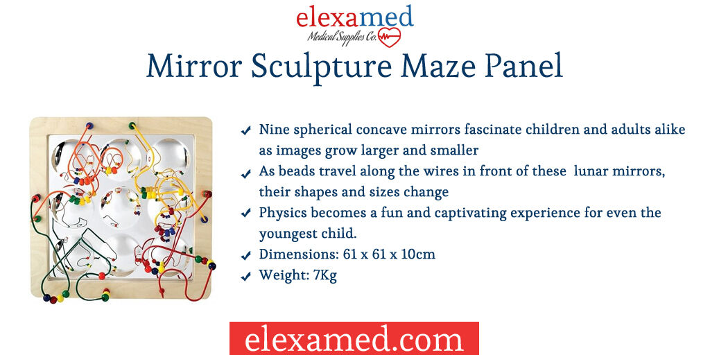 elexamed's tweet photo. Mirror Sculpture Maze Panel

->As beads travel along the wires in front of these lunar mirrors, their shapes and sizes change
->Dimensions: 61 x 61 x 10cm
->Weight: 7Kg

#sculpture #mazepanel #captiviting #spherical #lunarmirrors

Buy NOW - https://t.co/91JuLE7CmF https://t.co/bq76yaBxFp