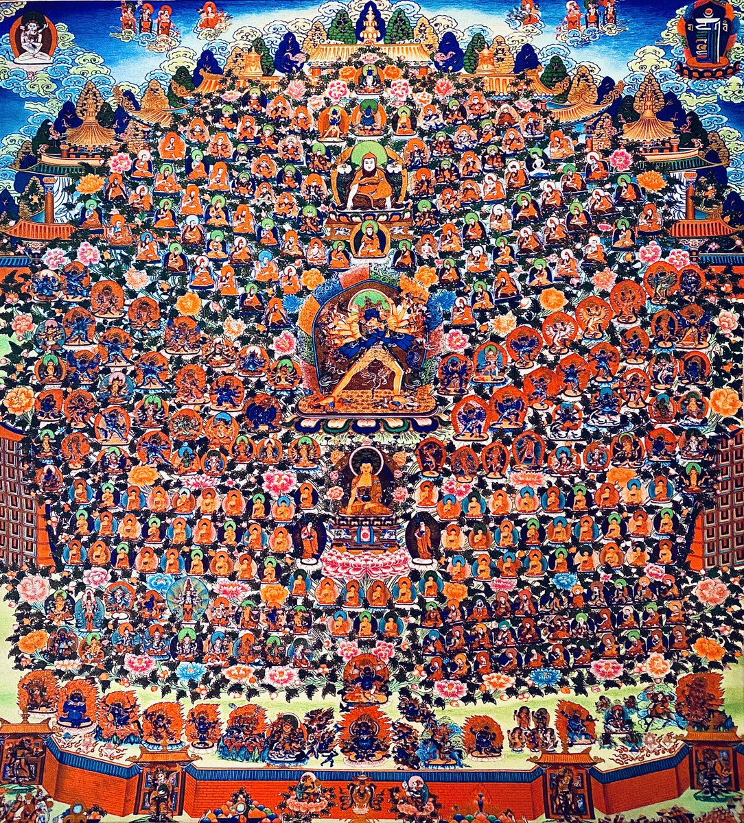 rskudesia's tweet photo. That feeling when you’re meditating and the whole crew shows up to support you #jonang #zhentong 🙏 https://t.co/DFsen6jyno