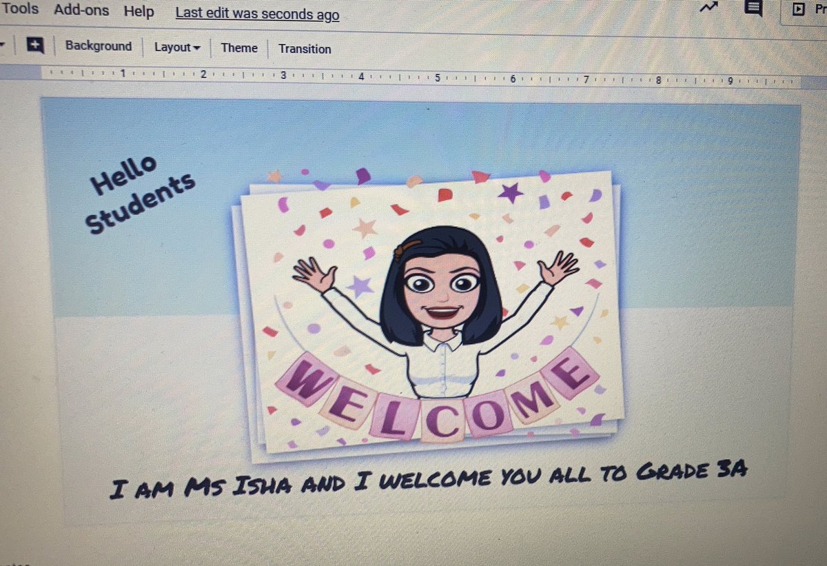 IshaMatharoo's tweet photo. And the journey begins..#firstdayofschool #welcomingstudents #virtualclassroom #virtualhandshake @vandysays @Aruna270767 @PathwaysNoida @MeenakshiSinga1 https://t.co/kxPteufdMD