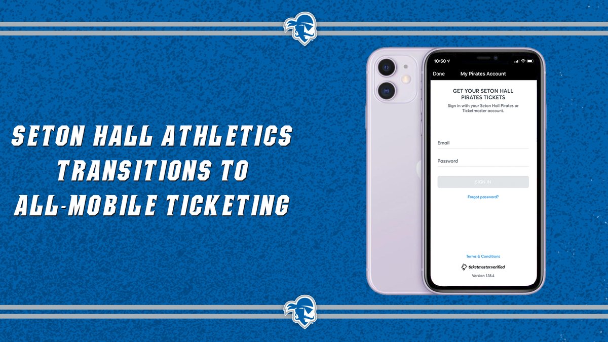 SHUAthletics's tweet photo. 🗣 Important announcement from @SHUtickets: moving forward we will be utilizing all-mobile ticketing at our @SetonHallMBB &amp; @SHUWBB games. 📲 #HALLin 

https://t.co/VTmDMV0jnq https://t.co/JiPKNBSAzr