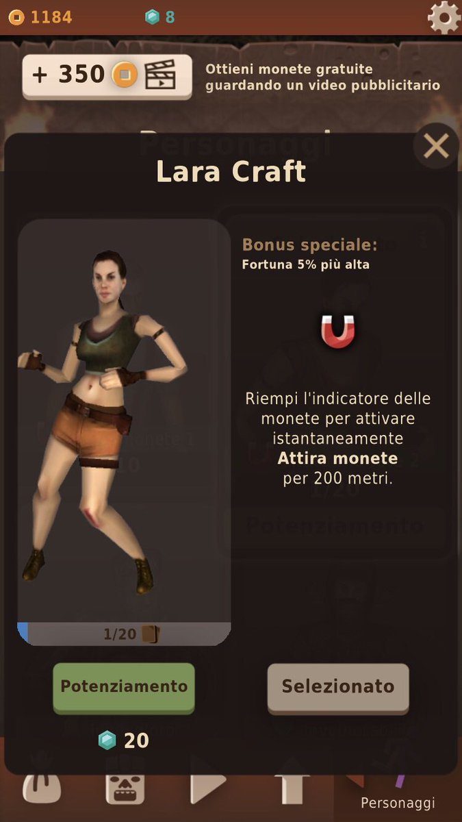 Lara appears in multiple mobile games (Thanks to . @Croftlover7)