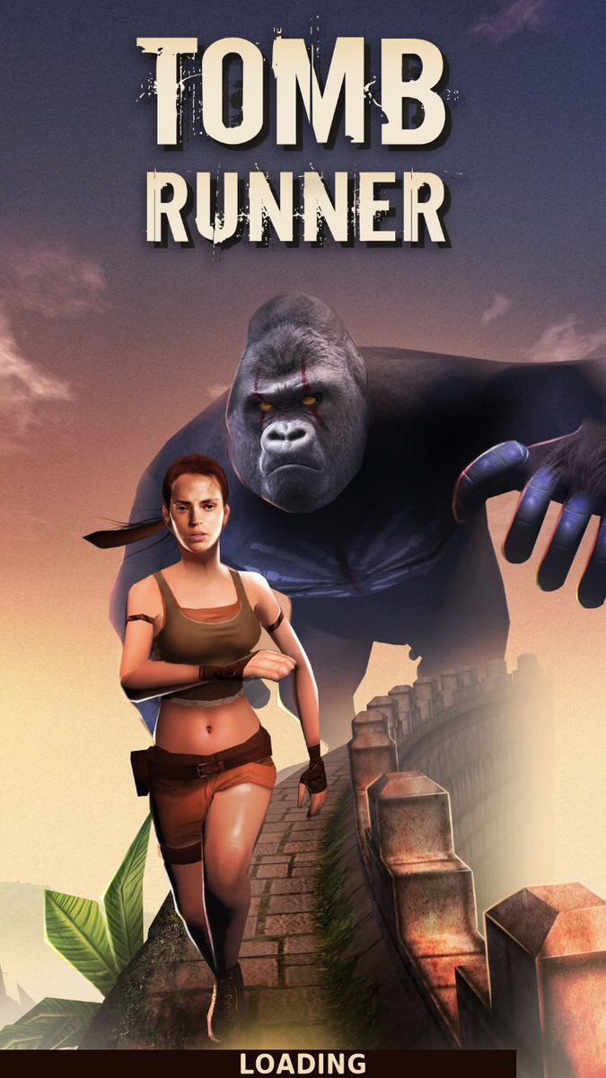 Lara appears in multiple mobile games (Thanks to . @Croftlover7)