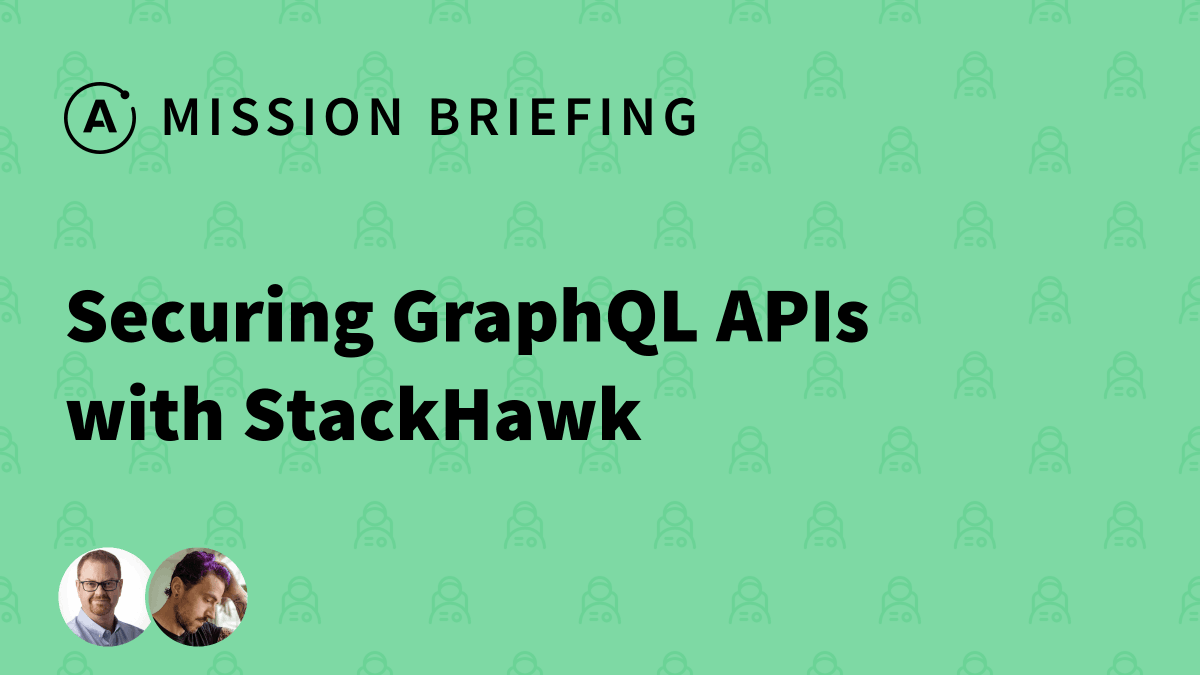 In this stream Scott Gerlach (sgerlach) walks Kurt Kemple (kurtkemple) through securing GraphQL APIs with StackHawk. Fix bugs early before they become vulnerabilities in production.

Jul 22, 2020 03:00PM EST

twitch.tv/apollographql