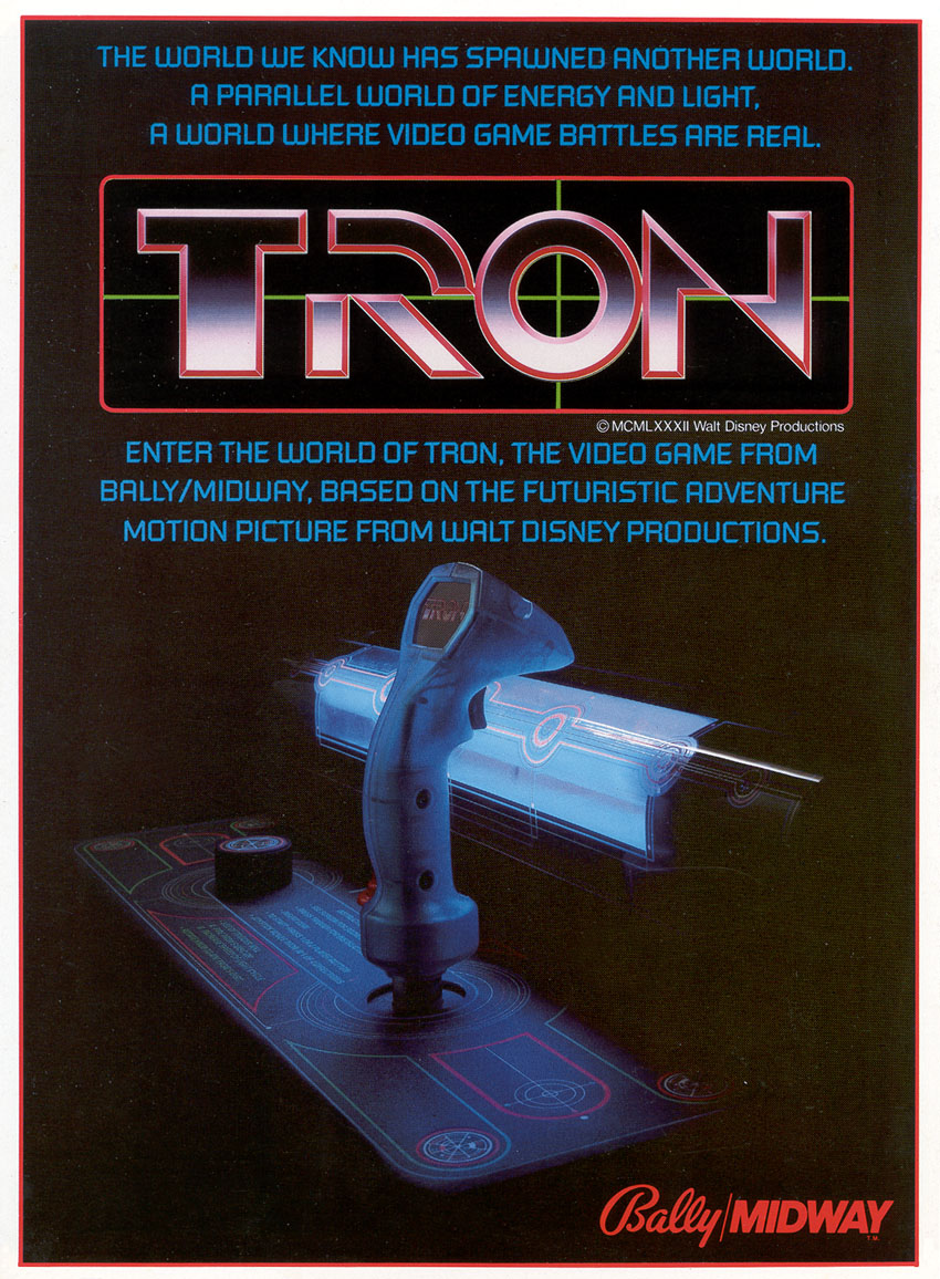 Lord_Arse's tweet photo. Arcade Flyer of the Day! 👾

Title: Tron
Manufacturer: Bally-Midway
Region: USA
Year: 1982 https://t.co/oSeifqyYQl